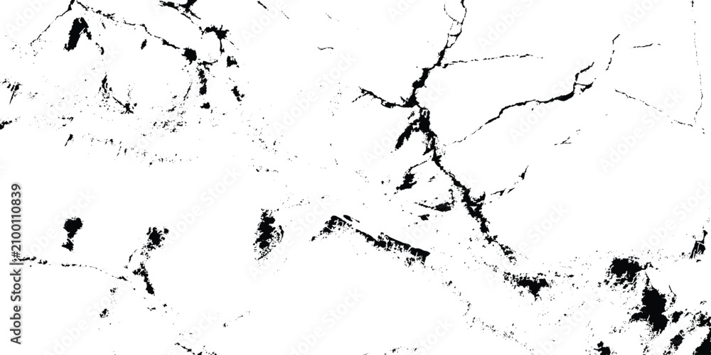 Obraz premium Black grunge texture on white background stock vector illustration for design