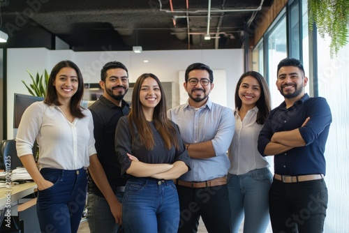 Business team colleagues portrait