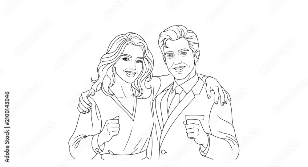 Obraz premium mother and son