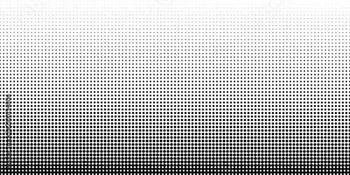 Obraz na plátně Abstract gradient halftone dots background