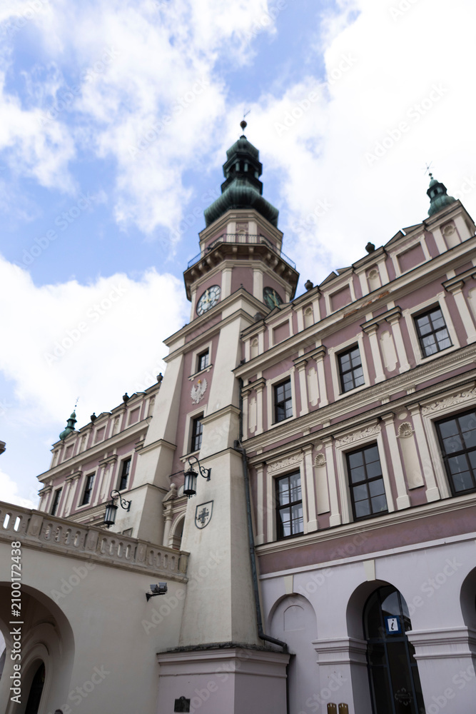 Fototapeta premium Zamość Miasto idealne Ratusz