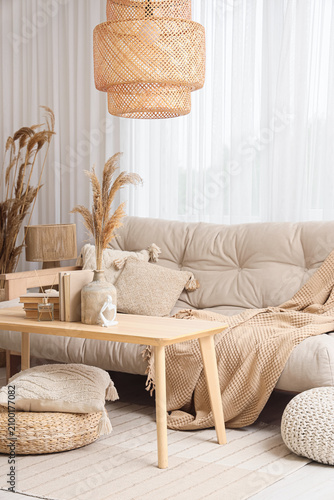 Interior of stylish living ...