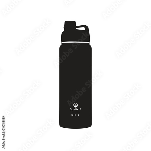 Modern insulated water bottle for daily hydration and active lifestyle