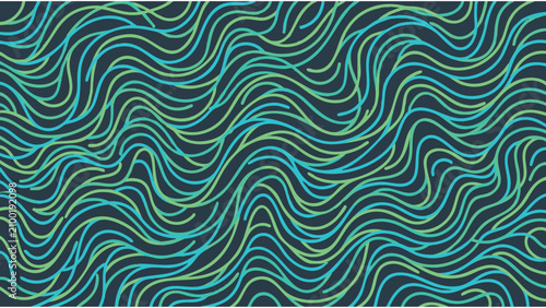 Elegant Abstract Flowing Wave Line Pattern Vector 