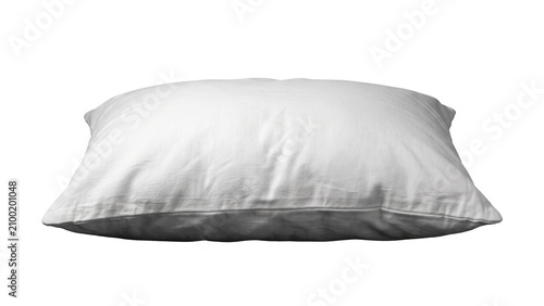фотографія Rectangular pillow with two-tone design isolated PNG, decorative cushion for sof