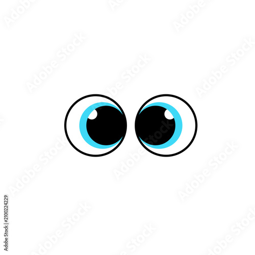 Cartoon character facial expressions