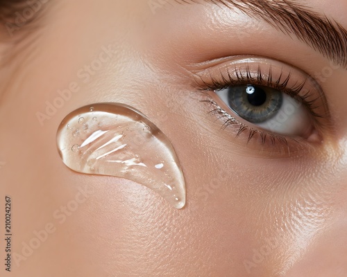 Polynucleotide pdrn gel droplet for under eye rejuvenation