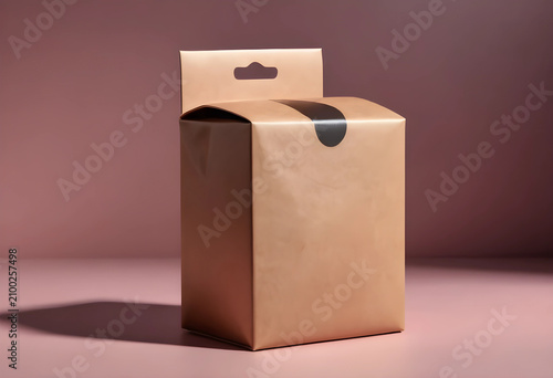 Brown kraft paper retail pr...