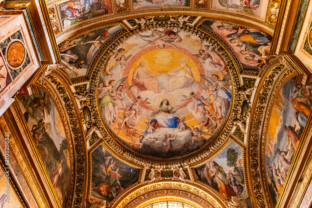 Fototapeta premium Church of the Gesu, Rome, Italy