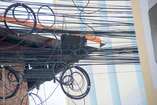 Photography Electrical Cables and Wiring Network