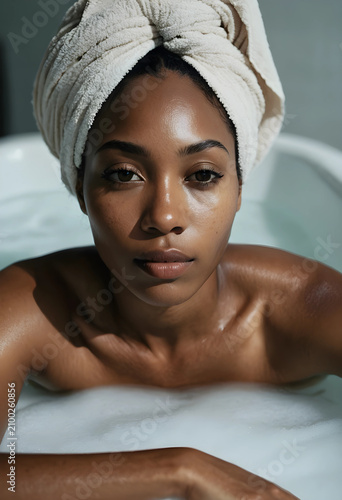 Young african american woma...