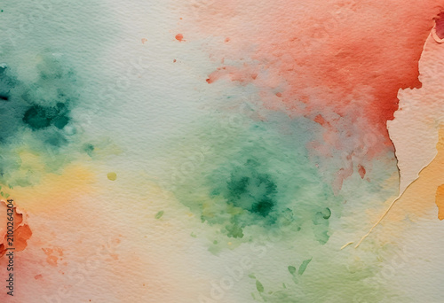 Watercolor background with ...