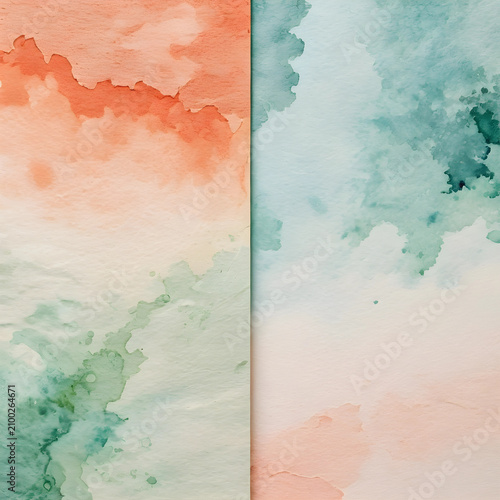 Watercolor paper texture ba...