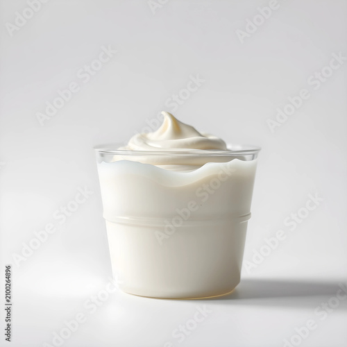 Swirled soft serve ice crea...