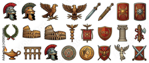 Roman Empire Symbols Collection