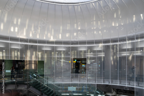 entrance to the airport