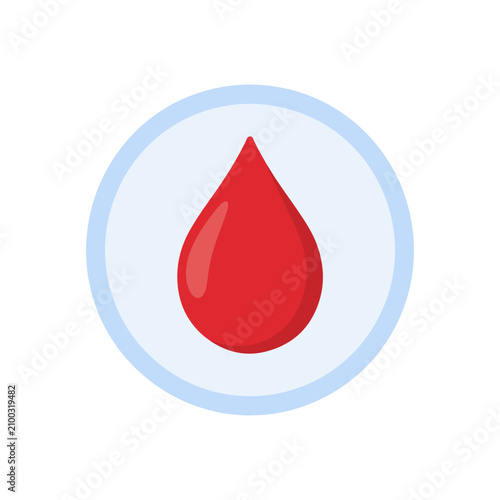 Blood Drop Medical Icon