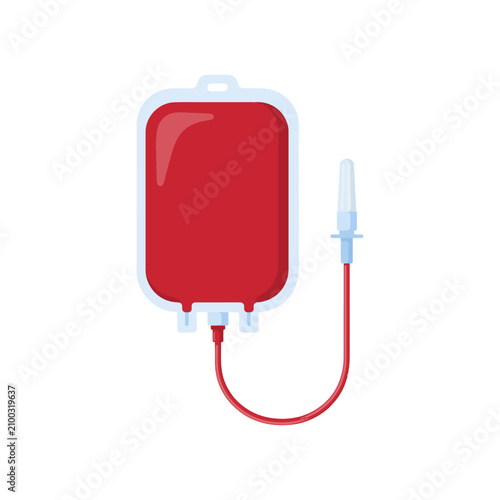 Empty IV Infusion Bag