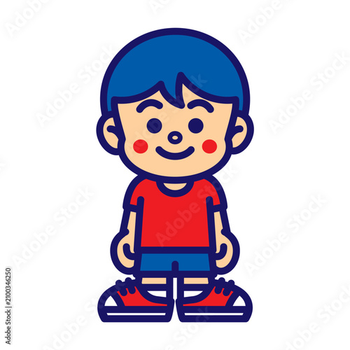 男の子 人物 キャラクター アイコン
