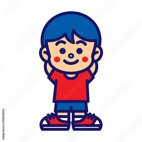 男の子 人物 キャラクター アイコン