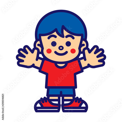 男の子 人物 キャラクター アイコン