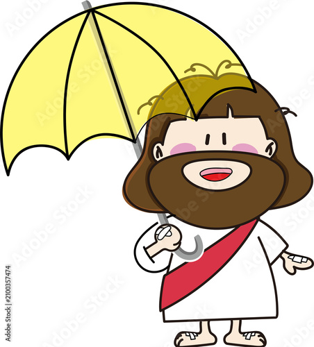 우산과 예수님/Umbrella and Jesus