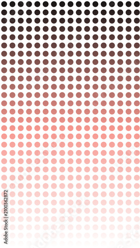 Modern dotted background with gradient from black to red  