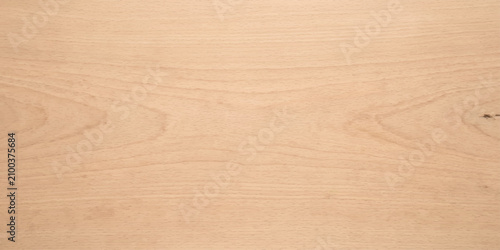 Quadro su tela Close-up shot of light-colored wood grain with subtle patterns, showcasing natural texture and organic lines, ideal for background or design element