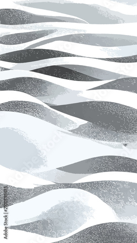 Abstract grayscale flowing ...