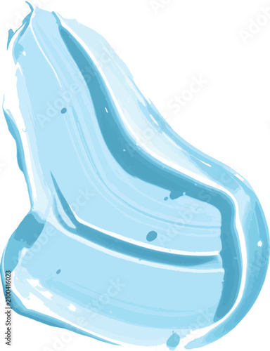 Abstract fluid blob, light ...