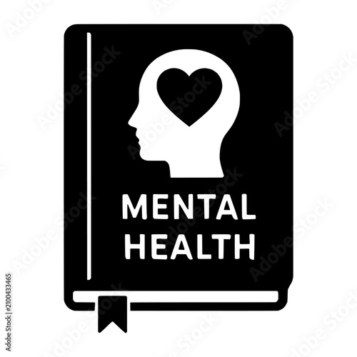 Mental Health Journal Silhouette