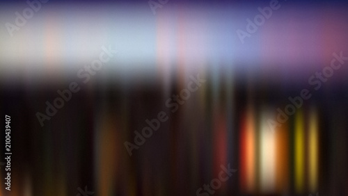 Foto Blurred colorful city lights at dusk
