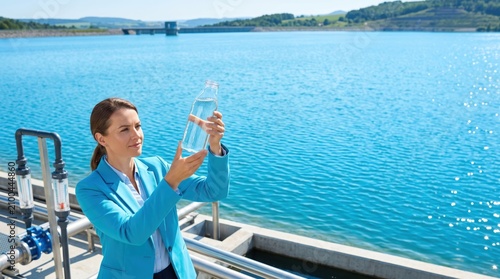 Environmental Scientist Testing Water Quality