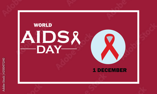 Editable World AIDS Day Poster Template for Health Campaign
