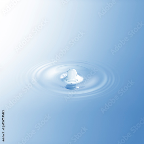 水面の水滴 01