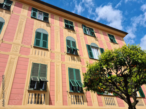 Lavagna is near Genoa in the Gulf of Tigullio and is known for the colours of its houses and the beauty of its squares and monuments