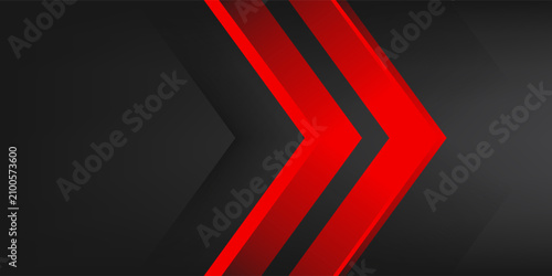 Konstfotografi Black and red overlayed arrows