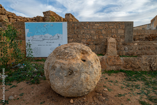 Exploring ancient ruins of Apollonia in Cyrenaica, Libya, revealing cultural history and archaeological significance