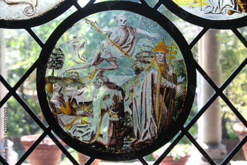 Photography Roundel with Vanitas