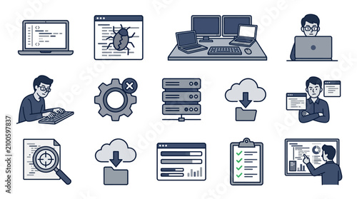 Modern Illustrated Guide to Cybersecurity Coding Cloud Storage and IT Infrastructure Management