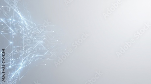 Abstract digital network background with glowing data connections 1
