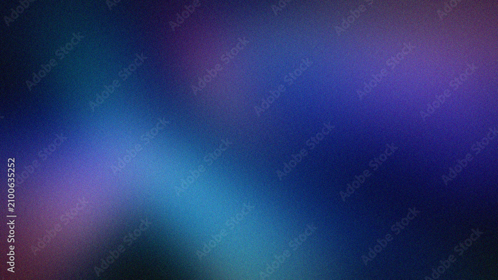Fototapeta premium Abstract dark blue purple background with soft grain texture