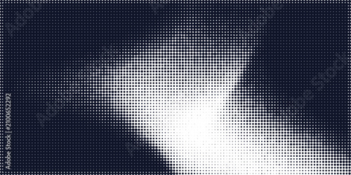 Foto Halftone Digital abstract glitch effect with bright light distortion Vector