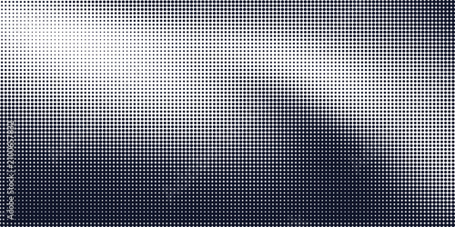 Bilde på lerret Halftone Abstract digital grid texture with gradient shading effect Vector