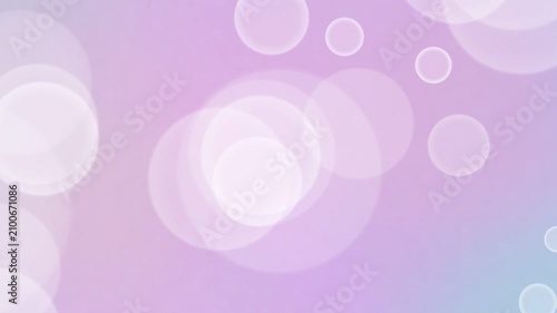 Pastel Purple Background With Circles.