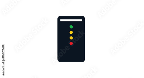 Foto Traffic Light Signal Device.