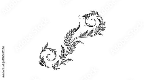 Golden Tribal Dragon Tattoo Vector Illustration with Traditional Asian Mythology Fire Symbol and Oriental Fantasy Design Element