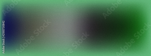 Bild auf Leinwand Gradient background with shades of green and blue blurred and indistinct texture
