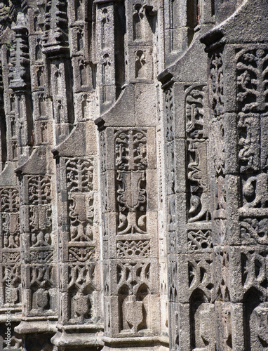Принти на полотні The Tudor exterior of St Mary Magdalene Church Launceston Cornwall