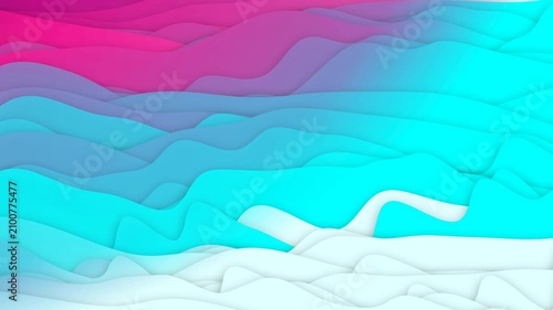 Premium Cyber Liquid Silk Background with Colorful Wavy Patterns